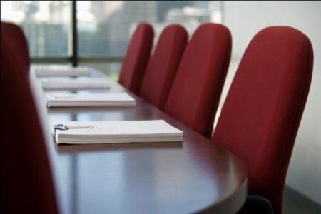 board room table and chairs