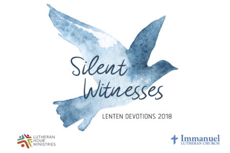 silent witnesses lent daily devotion logo