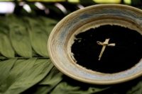 What is Lent? bowl of ashes and palms. Immanuel Lutheran Church LCMS. Joplin, Missouri.