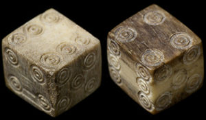 not a chance roman dice from the 1st century