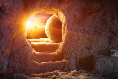 easter sunrise service empty tomb jesus