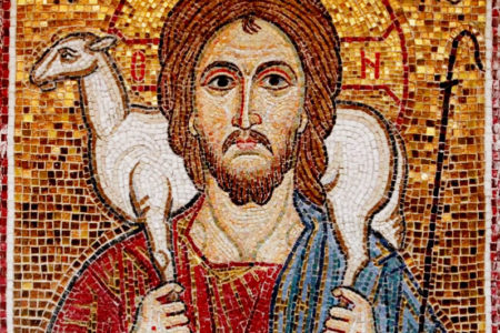 Jesus Good Shepherd lays down his life