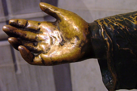 jesus hand reaching out to children