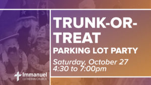 trunk-or-treat 2018 immanuel lutheran lcms joplin