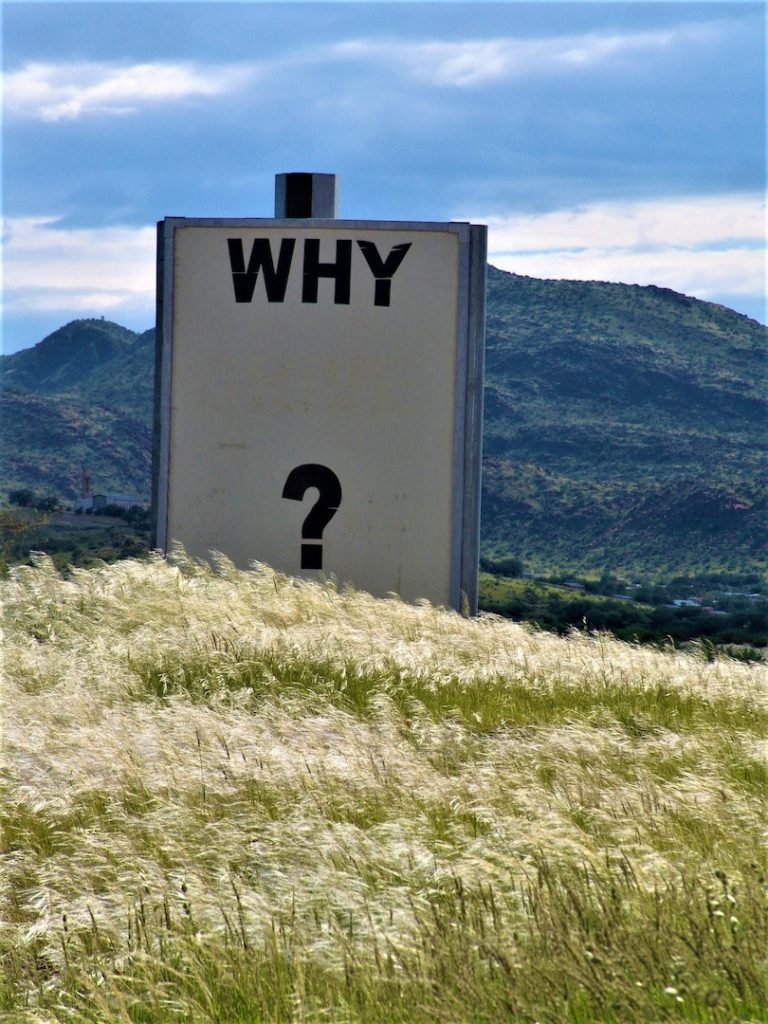  Why? Lent Devotion. People of the Passion. Immanuel Lutheran Church. Joplin, Missouri.