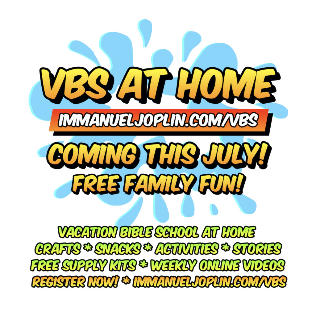 vbs at home 2020 immanuel lutheran joplin