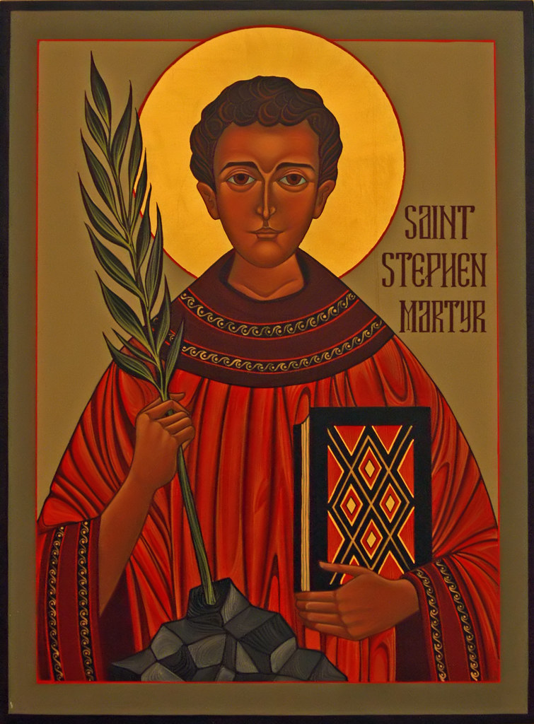 Saint Stephen Martyr Icon. Immanuel Lutheran Church LCMS. Joplin Missouri.