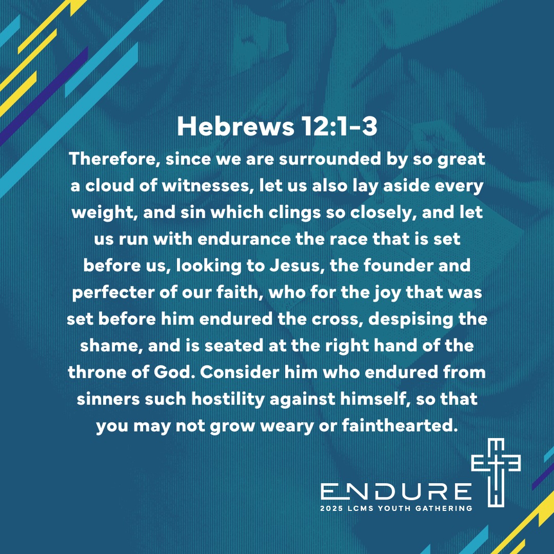 LCMS Youth Gathering 2025 Immanuel Lutheran Church LCMS