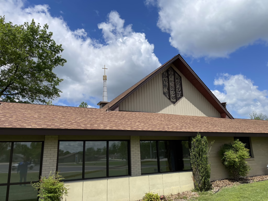 Church Front at Immanuel Lutheran Church