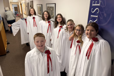 Lutheran confirmation Sunday at Immanuel Lutheran Church Joplin — Fifth Sunday of Easter